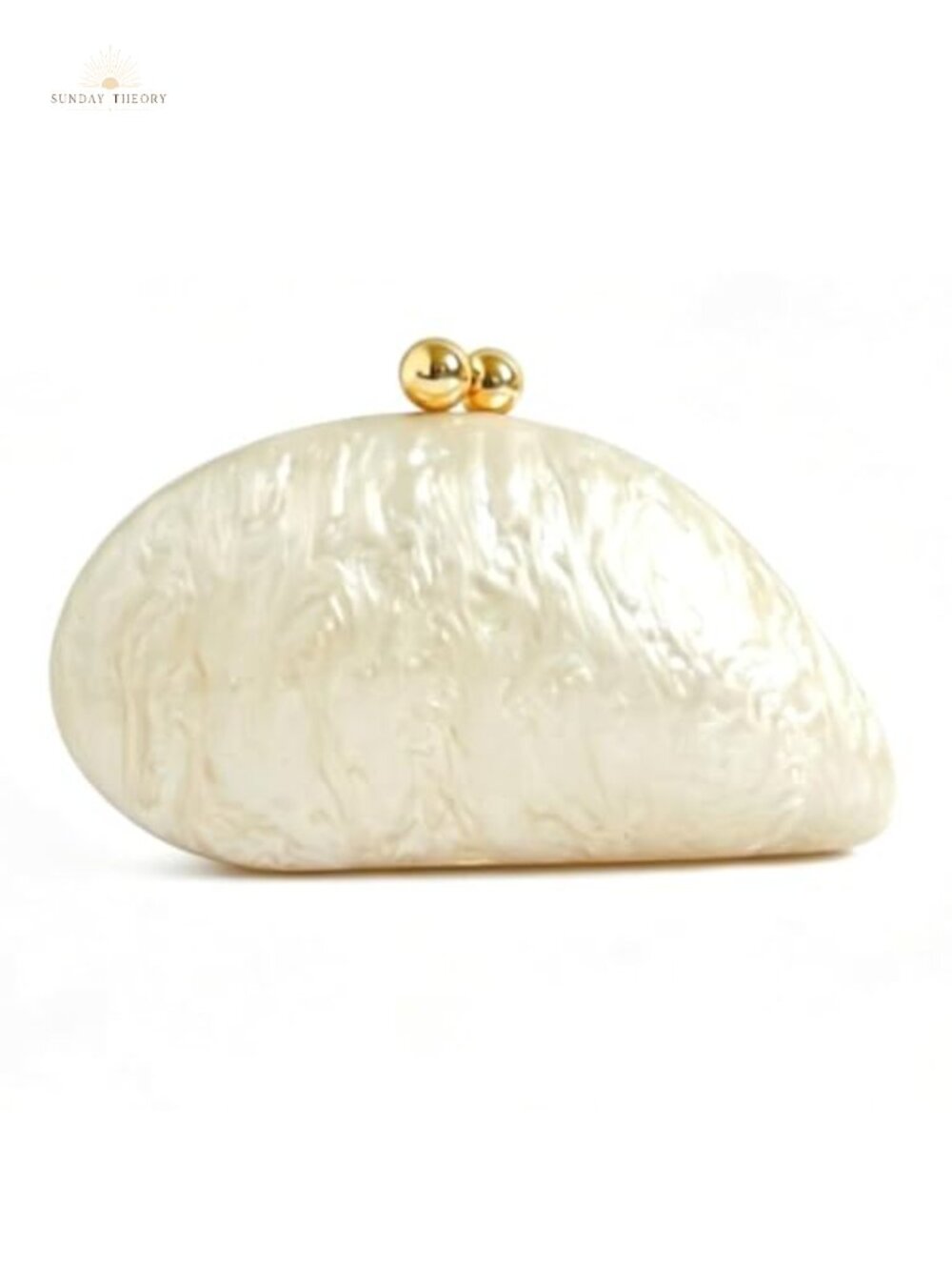 Acrylic Shell Clutch Evening Bag Glitter Prom Wedding Party Purse